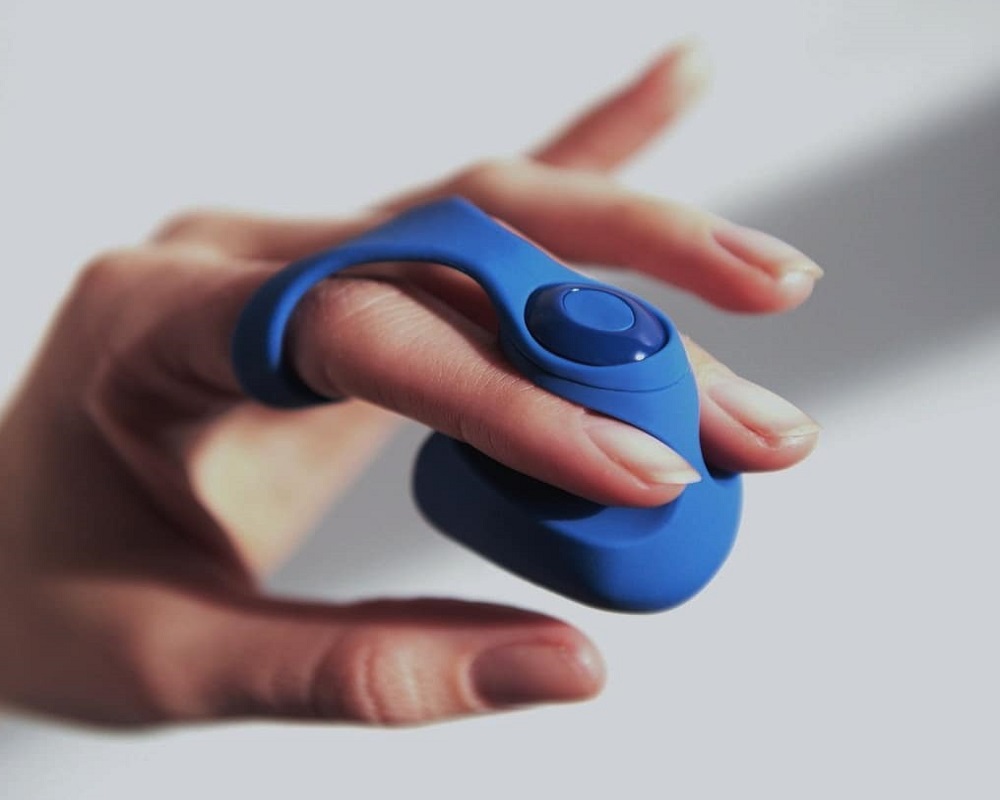 Blue Finger Vibrator