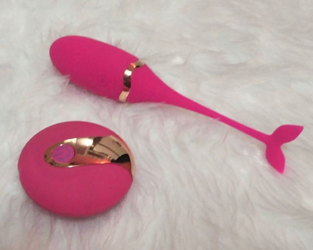 pink vibrator with remote control