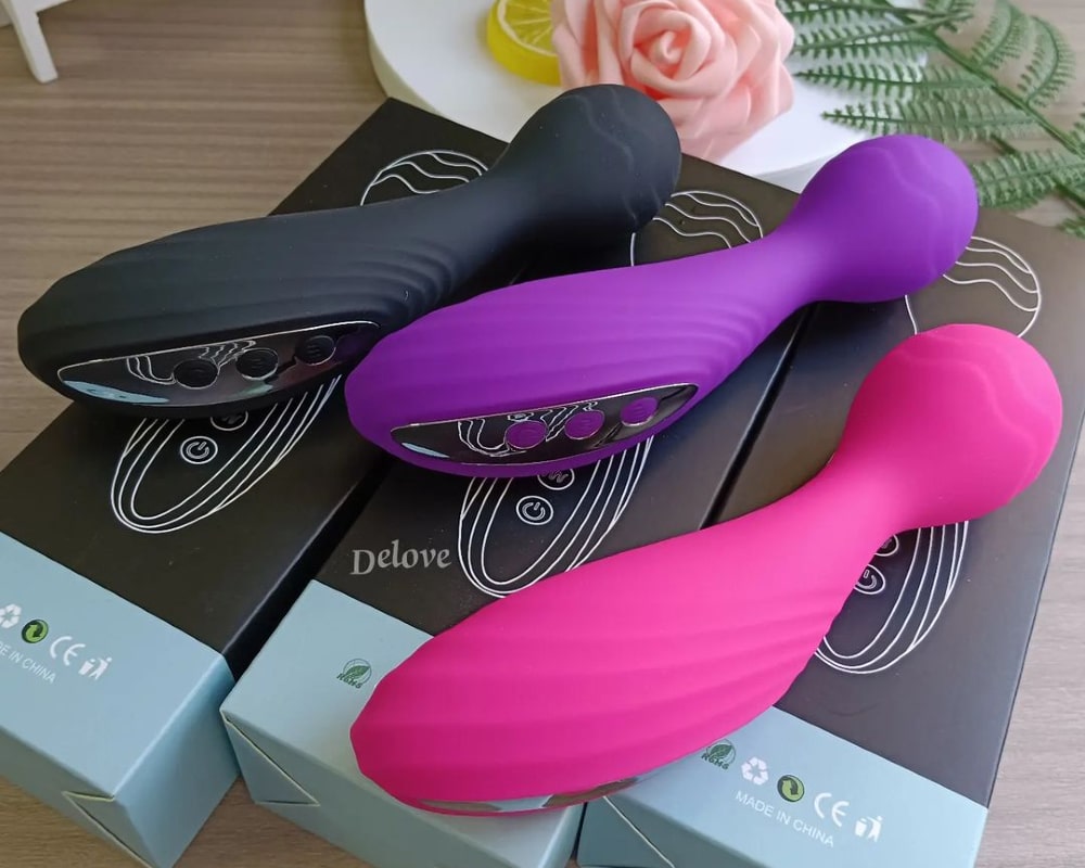 three vibrators on the packages